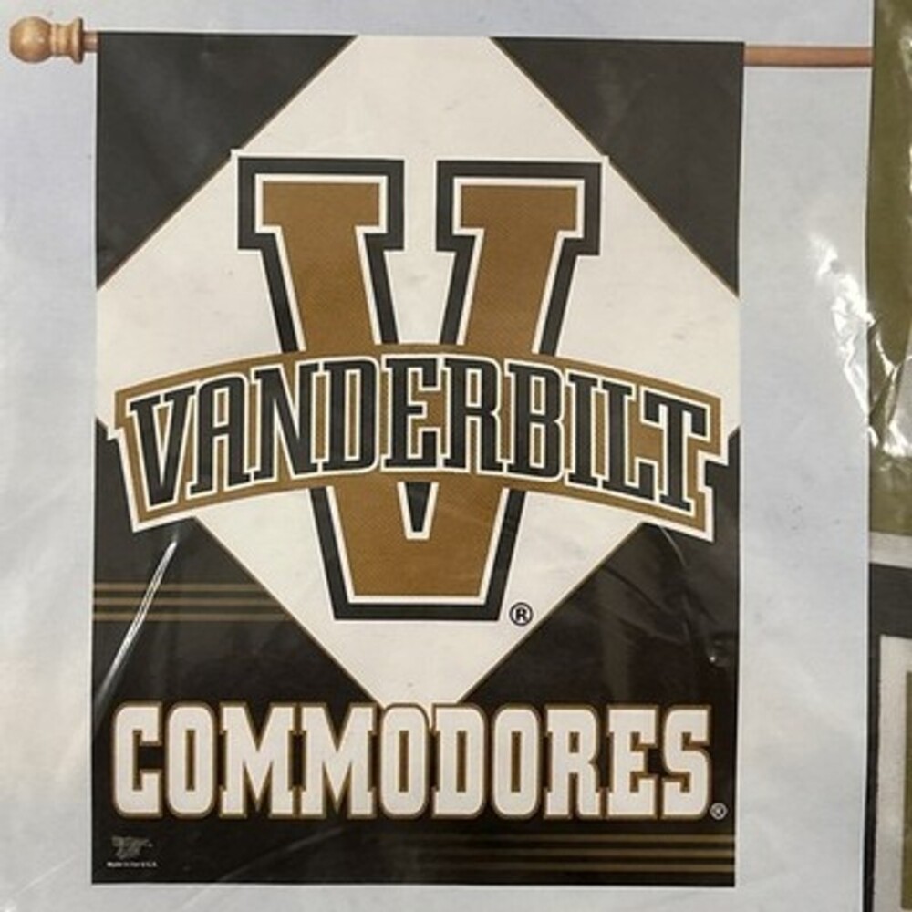 NEW Vanderbilt Commodores Vertical Hanging House Flag 27x37 Wincraft Sports